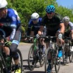 group bicycle ride