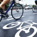 bicycle riding rain