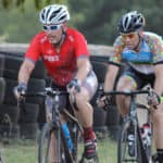 cyclists in a paceline