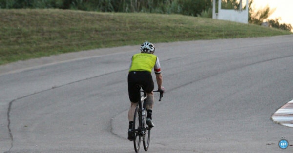 cyclist riding