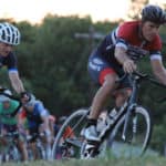 cyclists racing