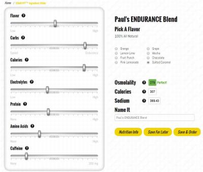 Infiniti Nutrition App.WEB