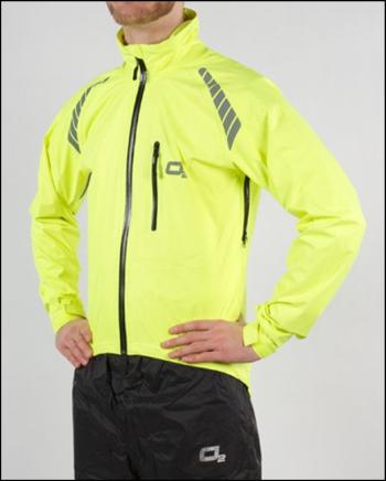 O2 Rainwear Calhoun Jacket (hi-viz yellow)
