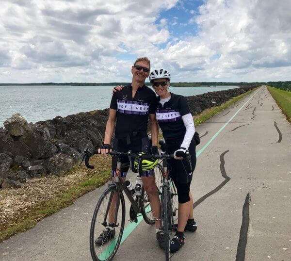 touring by race bike and credit card