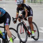 crossed bicycle wheels