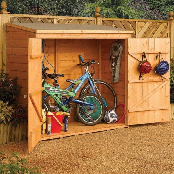 bosmere wood bike shed