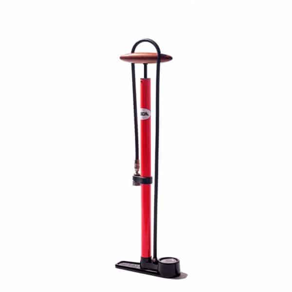 silca floor pump pista red