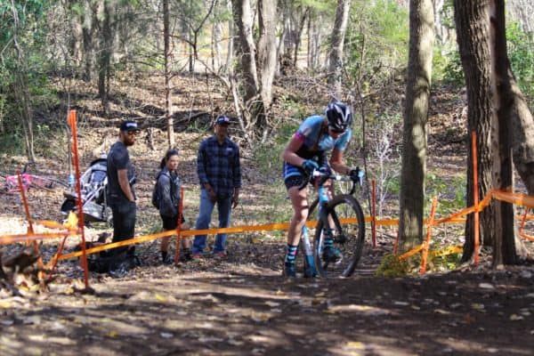 cyclocross spectators bike race