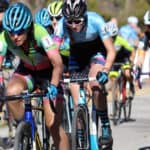 women racing cyclocross