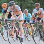 Cyclists riding a century 100 mile ride
