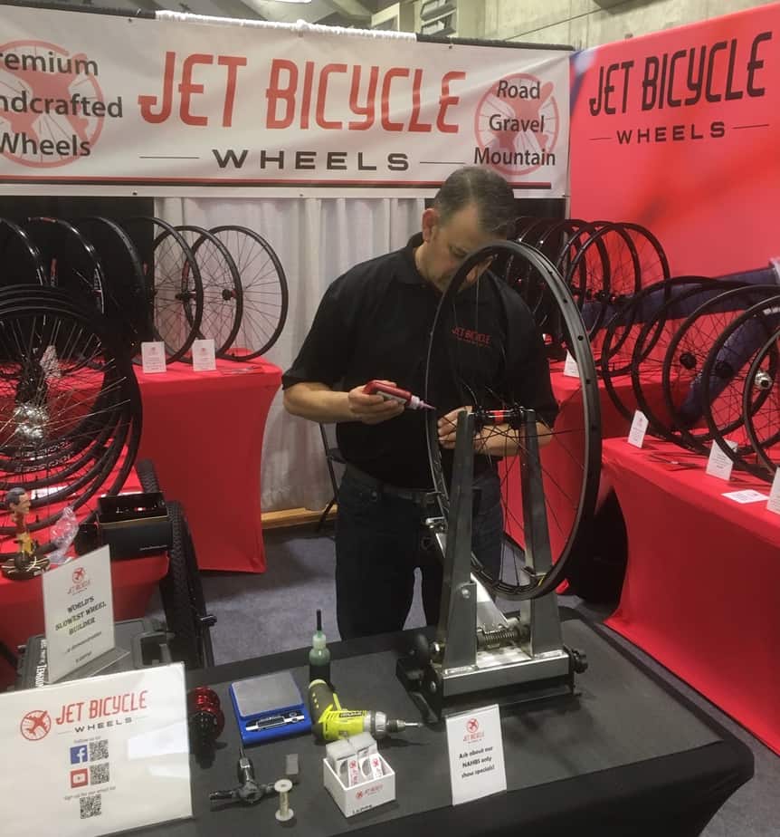 Wheel Building with Jet Bicycle Wheels at NAHBS