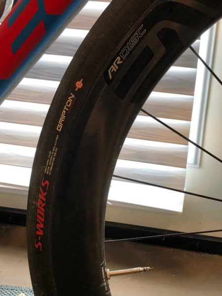 S works tubliss enve tire combination on Enve AR disc wheels