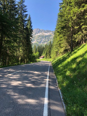 a perfectly smooth European road