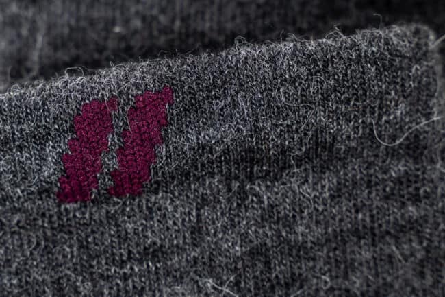 alpaca socks with logo