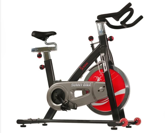 Sunny Health & Fitness SF-B1002 Belt Drive Indoor Cycling Bike