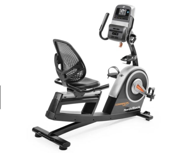 NordicTrack Recumbent Commercial VR21 Indoor Cycling Bike