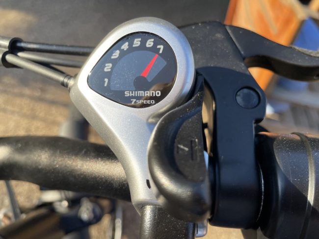 Shimano 7 speed shifters