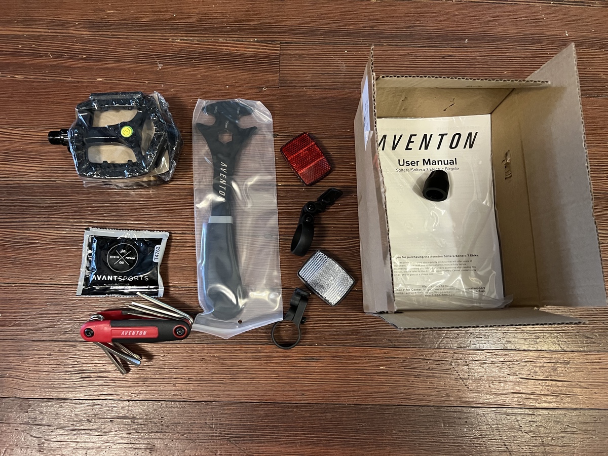 tools are included for ebike assembly