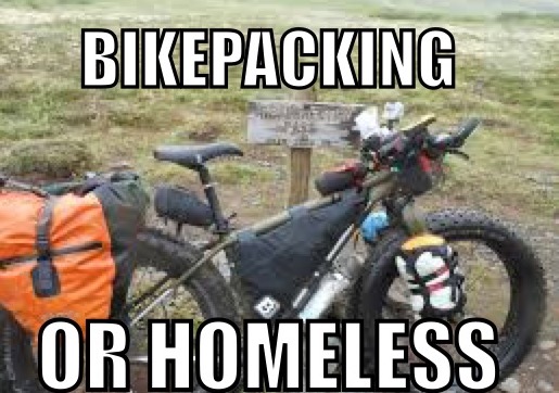 bikepacking or homeless?