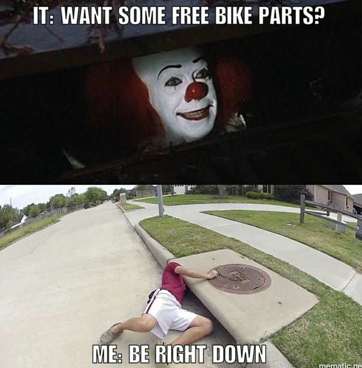 free bike parts meme