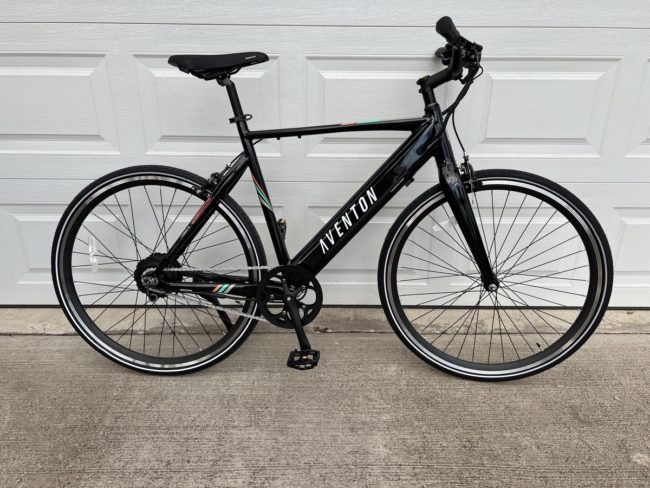 aventon soltera ebike side view