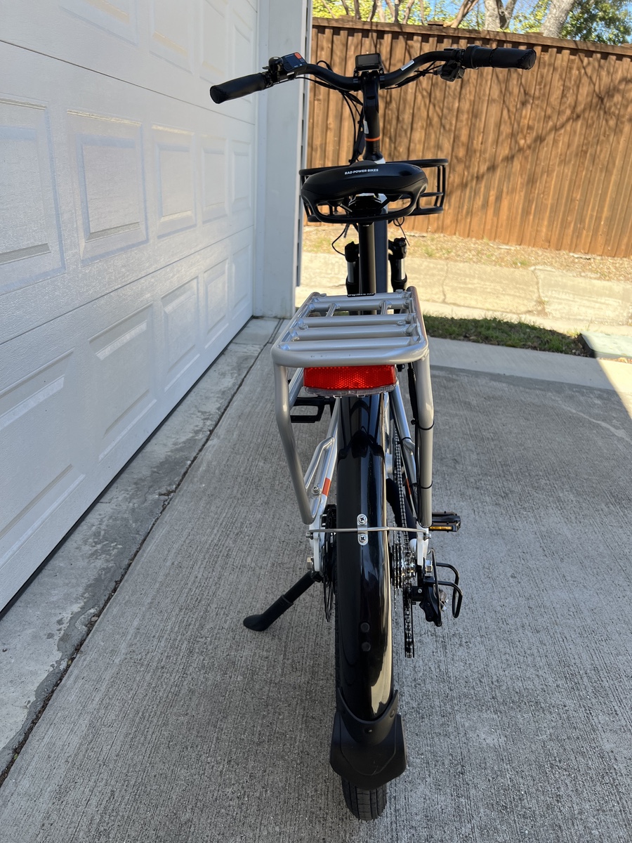 RadCity5 rear view with taillight