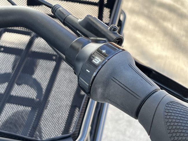 Shimano Nexus ebike gear indicator