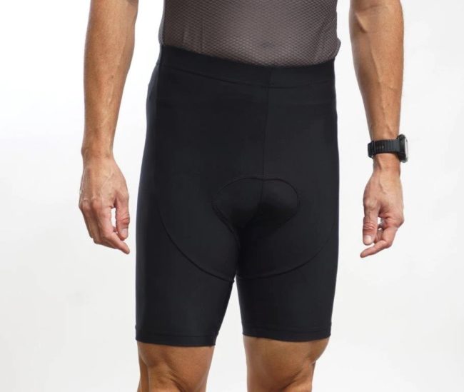 The Black Bibs brand shorts