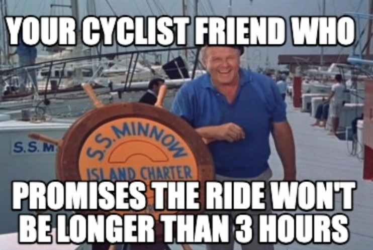 3 hour ride meme