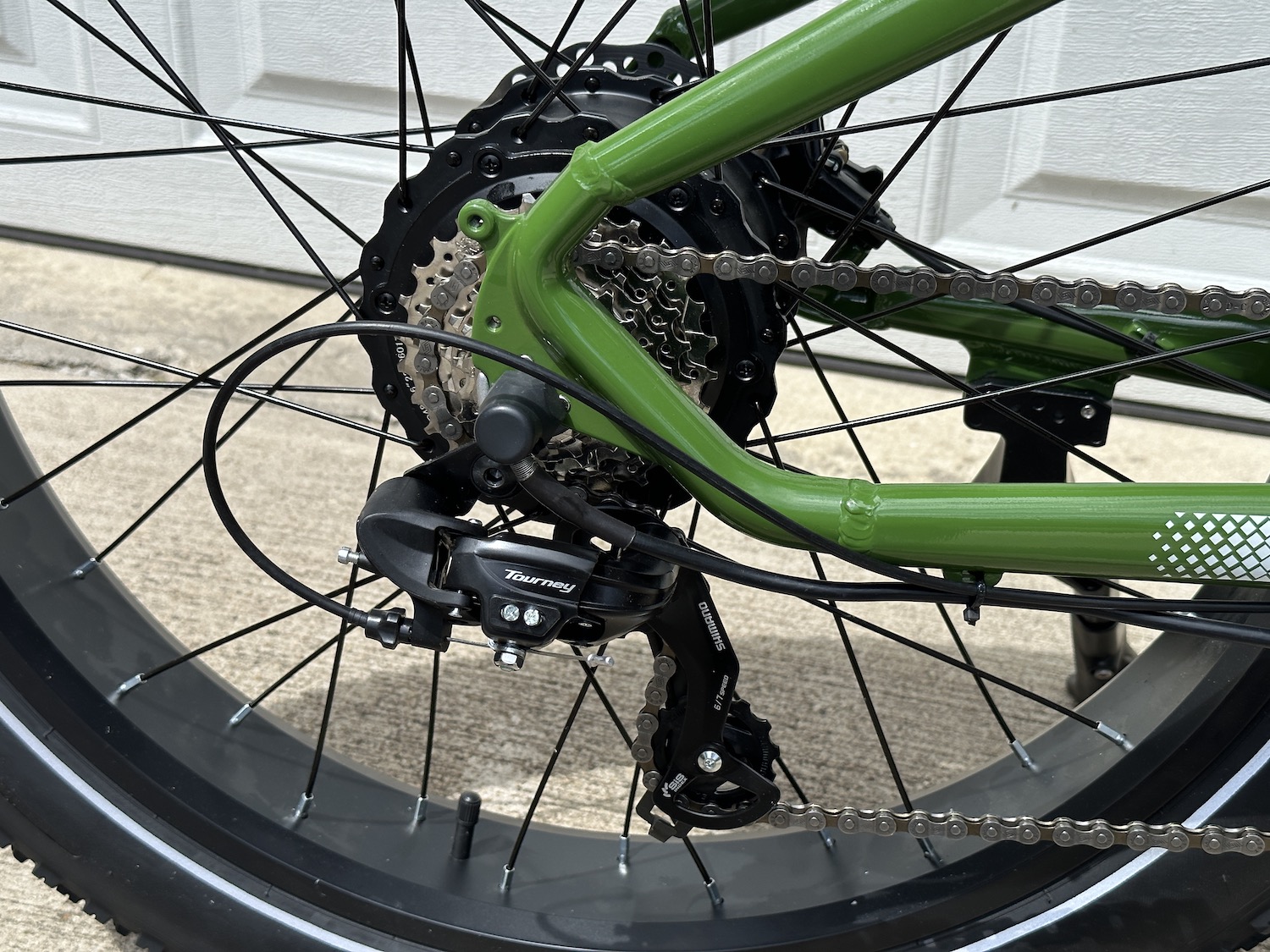 Shimano Tourney derailleur