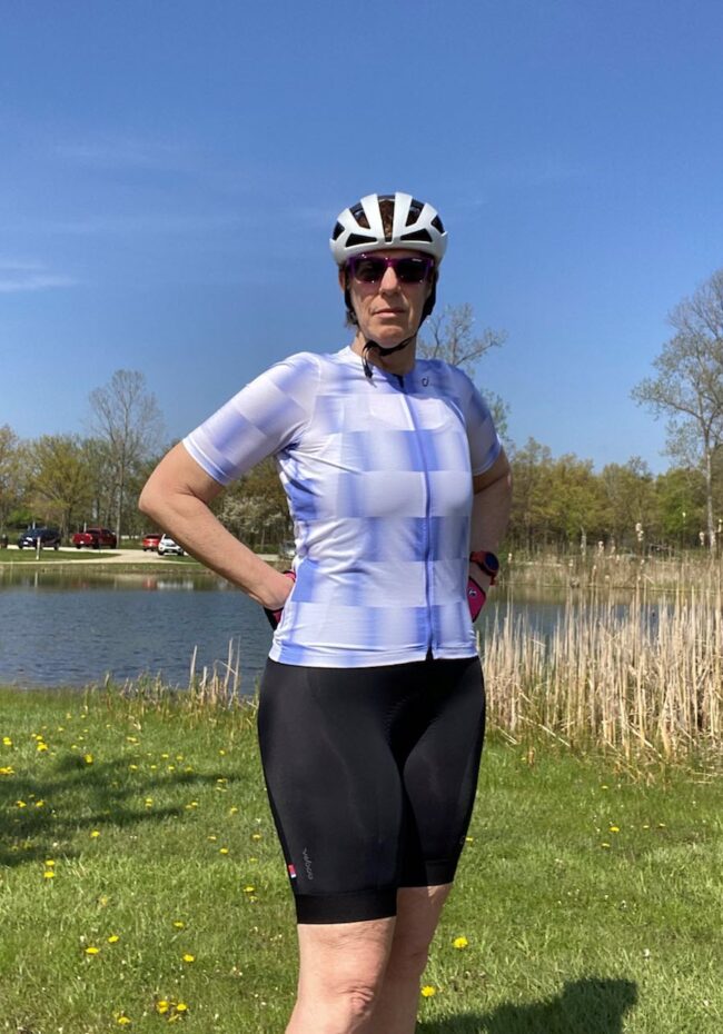 Velocio Ultralight Mesh Jersey, SE Wind Vest, and Signature Bibs