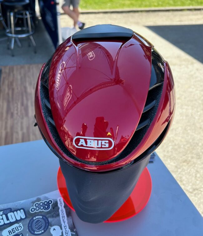 ABUS helmet at Sea Otter Classic 2024
