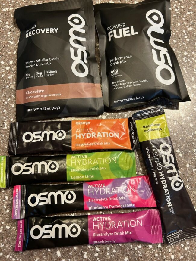 OSMO Nutrition power fuel at Sea Otter Classic 2024