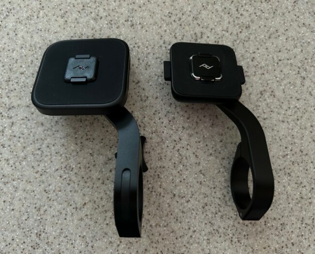 Peak Design mount comparison
