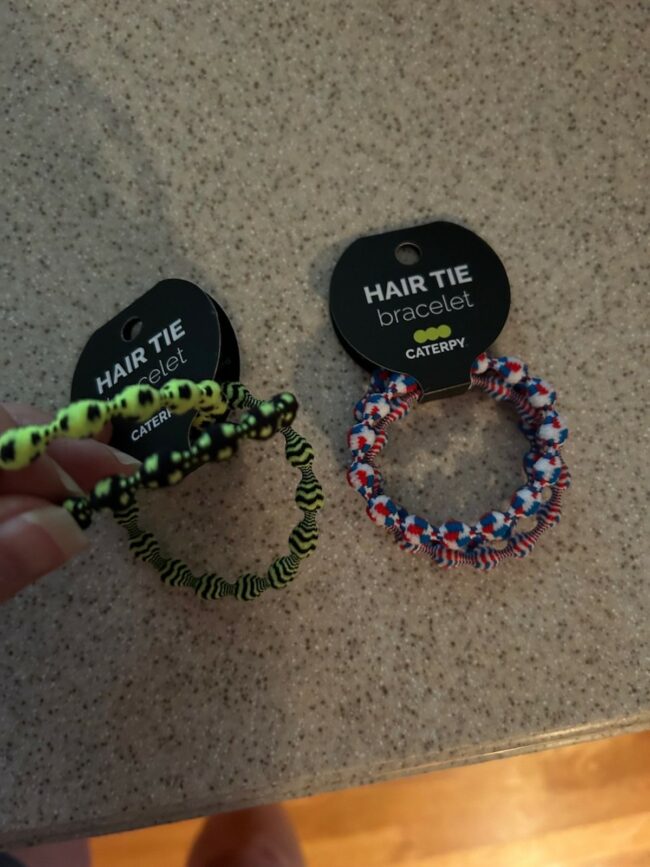 Caterpy hair tie