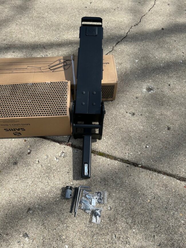 Saris Rack review receiver base and tools