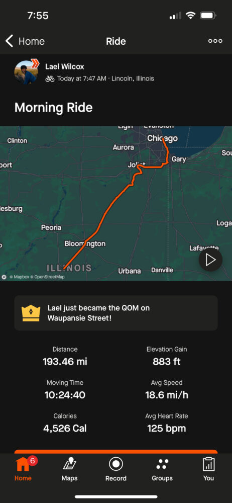 strava last day Lael Wilcox