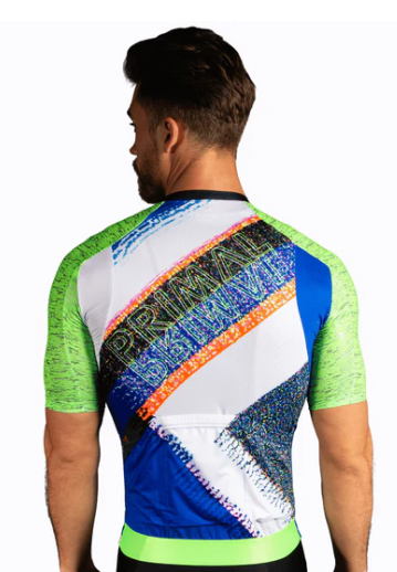 Neon Flicker Omni Short Sleeve Jersey back