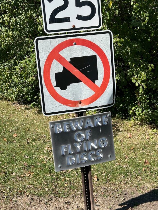 Beware of Discs cycling tour
