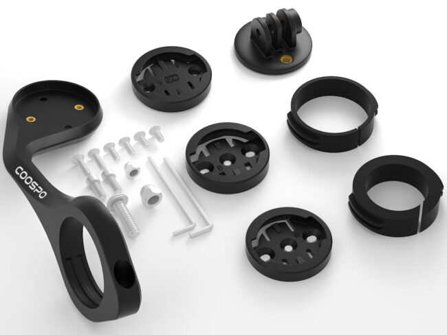 Coospo CS500 GPS Cycling Computer mount