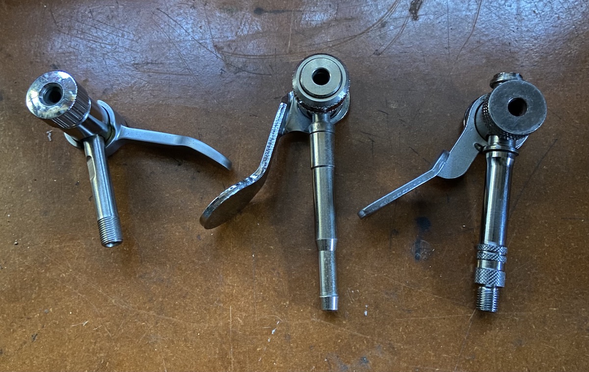 pump heads side view