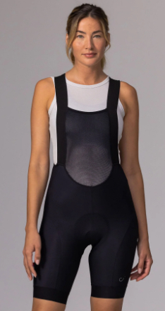 Thermal bib tights front
