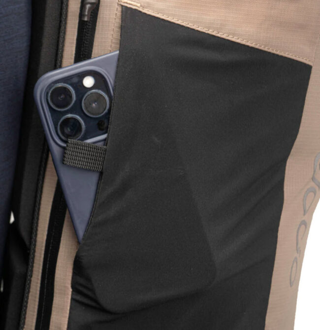 Velocio's side pocket