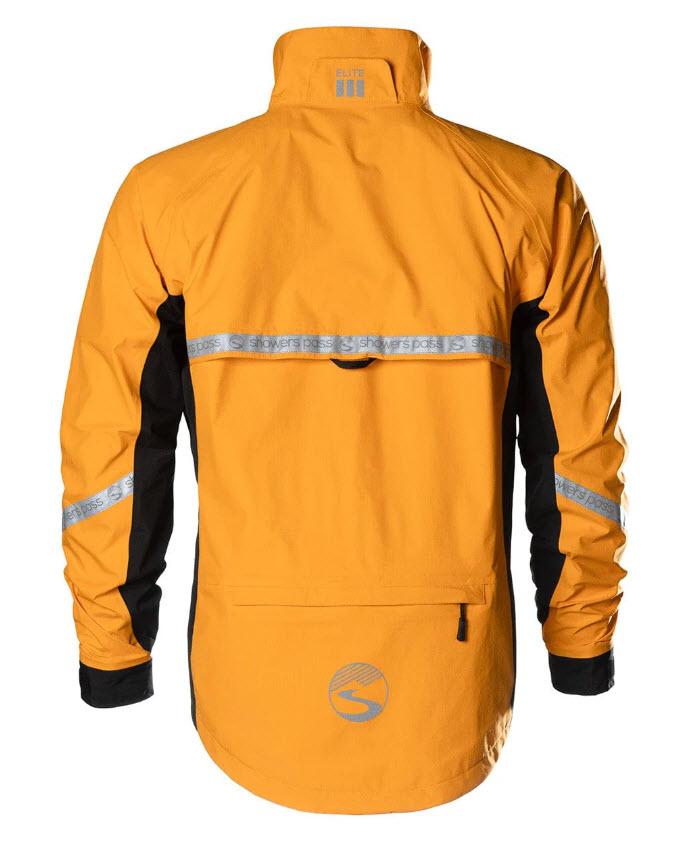 Showers Pass Elite III Rain Jacket back view