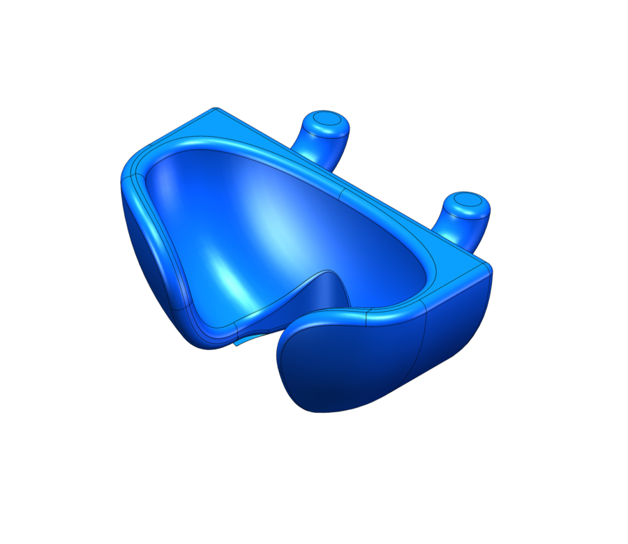 3D Printed Part Tool Holder overhead view