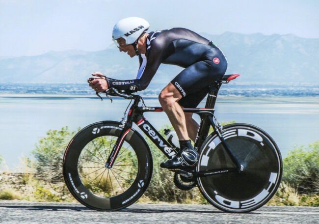 time trial Jim Langley