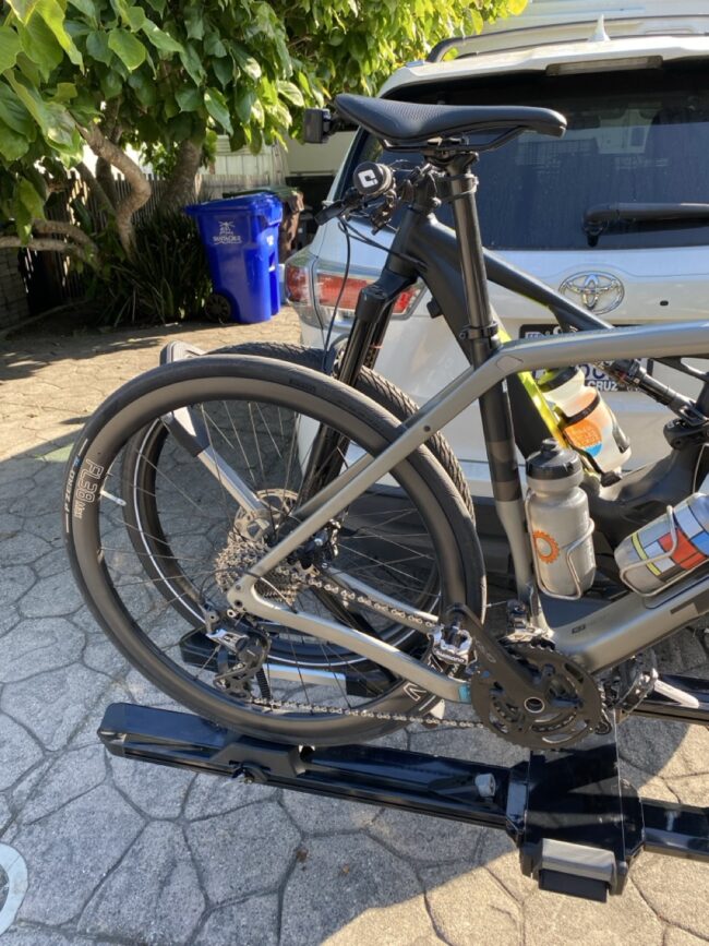 Saris Edge Rack wheel raise block