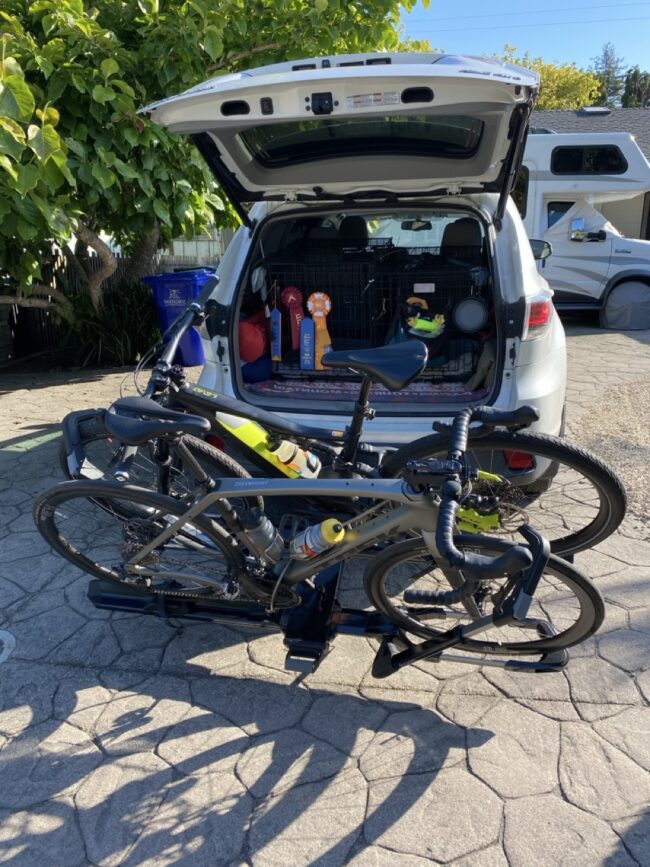 Saris Edge Rack folded down demo