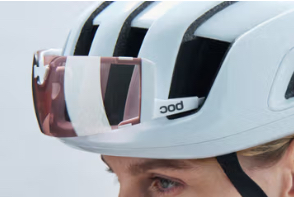 helmet sunglass storage