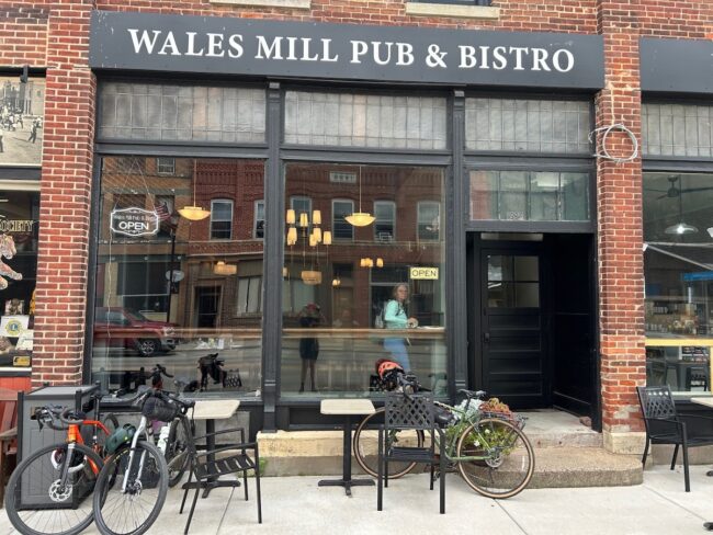 bangor pub on cycling adventure